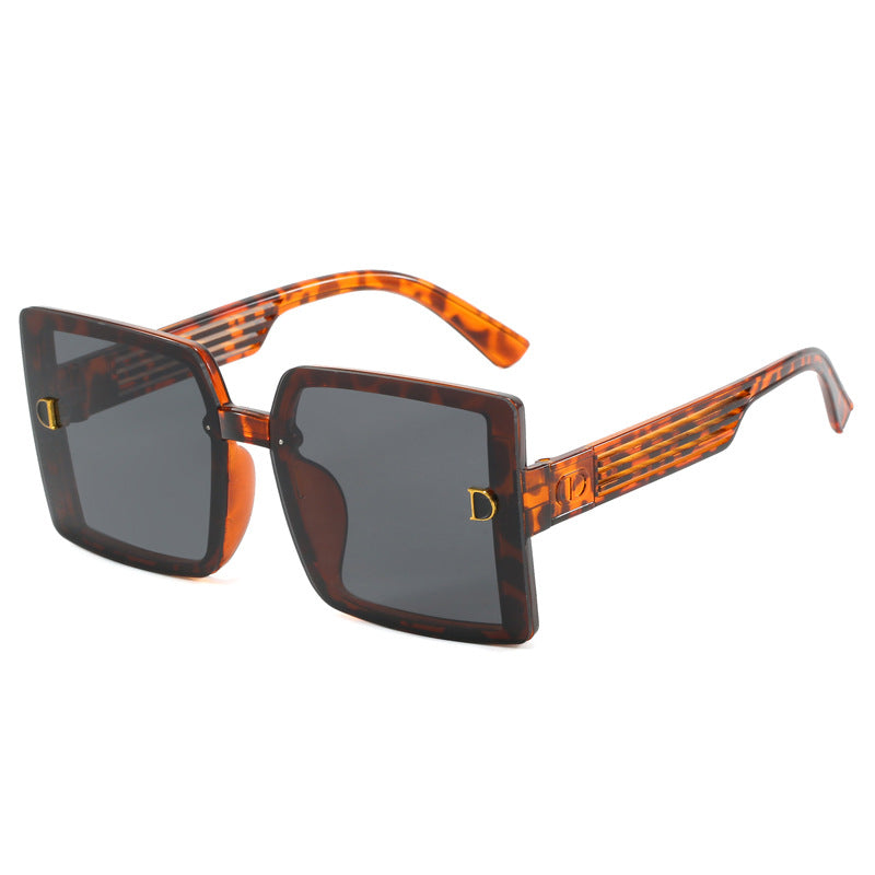 Damen quadratische Sonnenbrille mit ergonomischem Rahmen und UV-Schutz Karnz