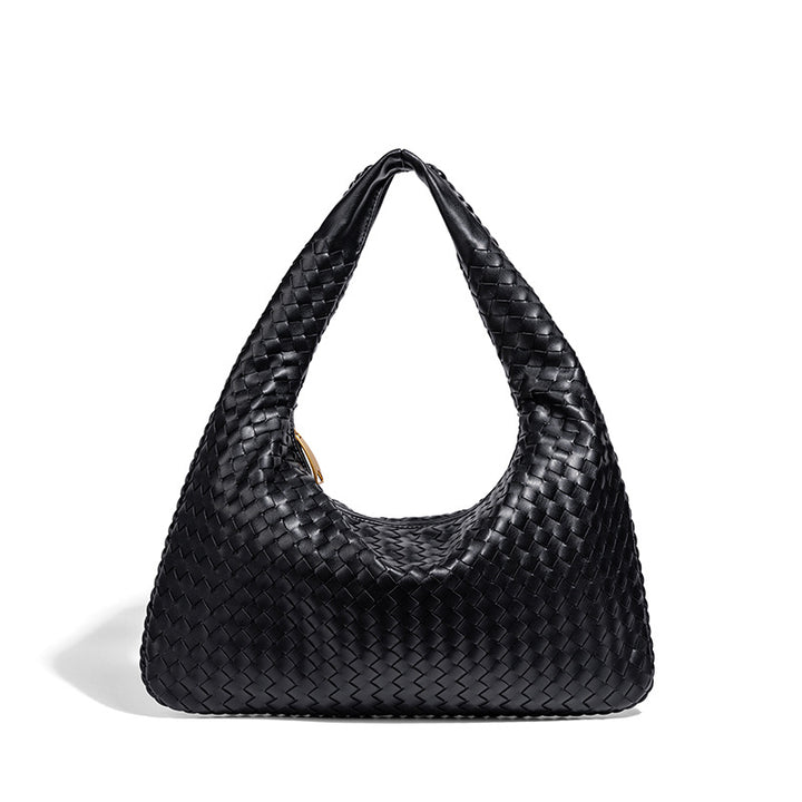 Woven Leather Hobo Bag Karnz