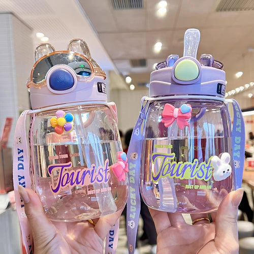 Damen Verspielte BPA-freie Trinkflasche mit einzigartigem Design Karnz