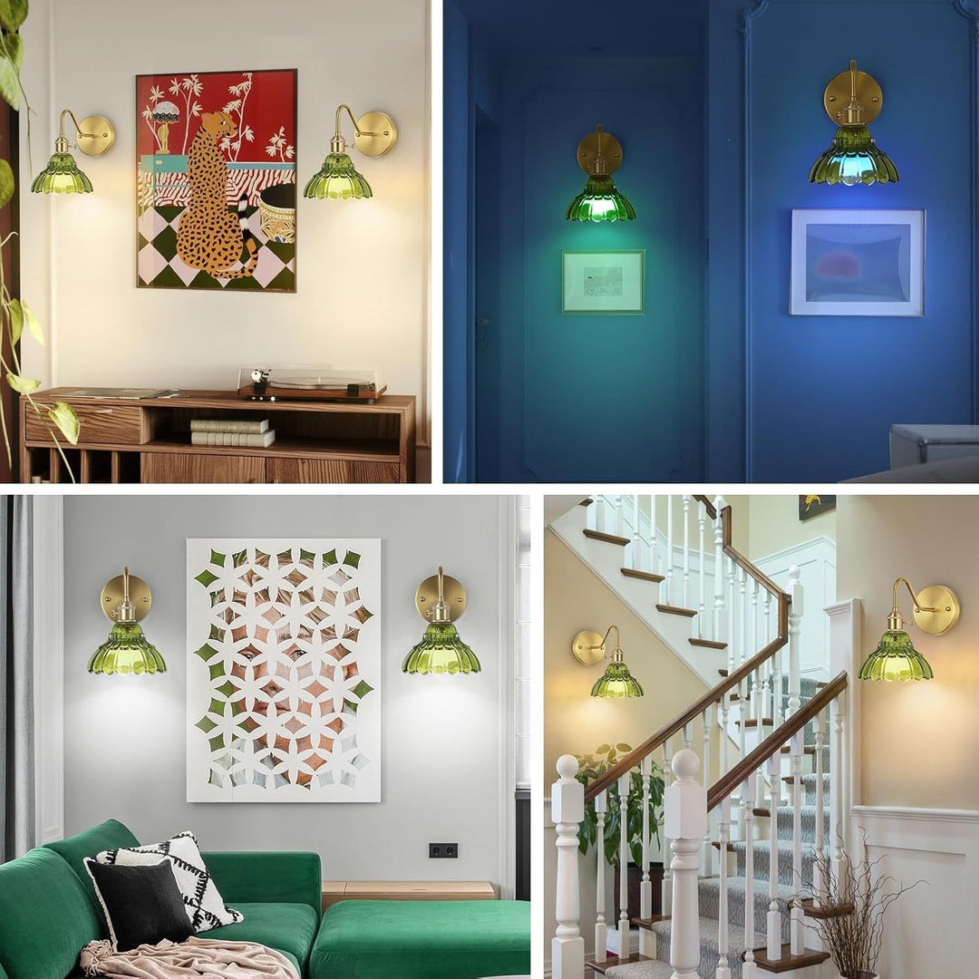 Vintage inspirierte dekorative Wandlampe