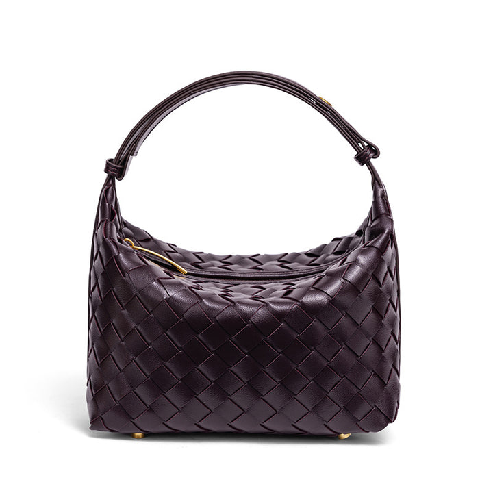 Handgefertigte Geflochtene Leder Mini Tasche Karnz