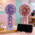 Damen Tragbarer Mini Ventilator Karnz