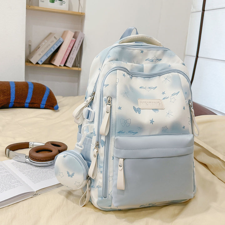 Trendiger Gemusterter Rucksack Karnz