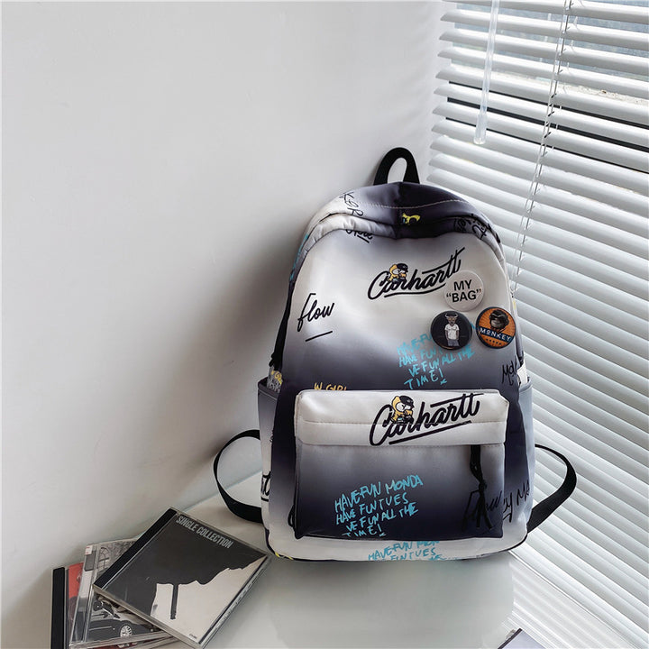 Trendiger Grafikdesign-Rucksack Karnz