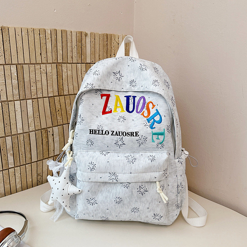 Stylischer mit Sternen verzierten Cordura-Rucksack Karnz