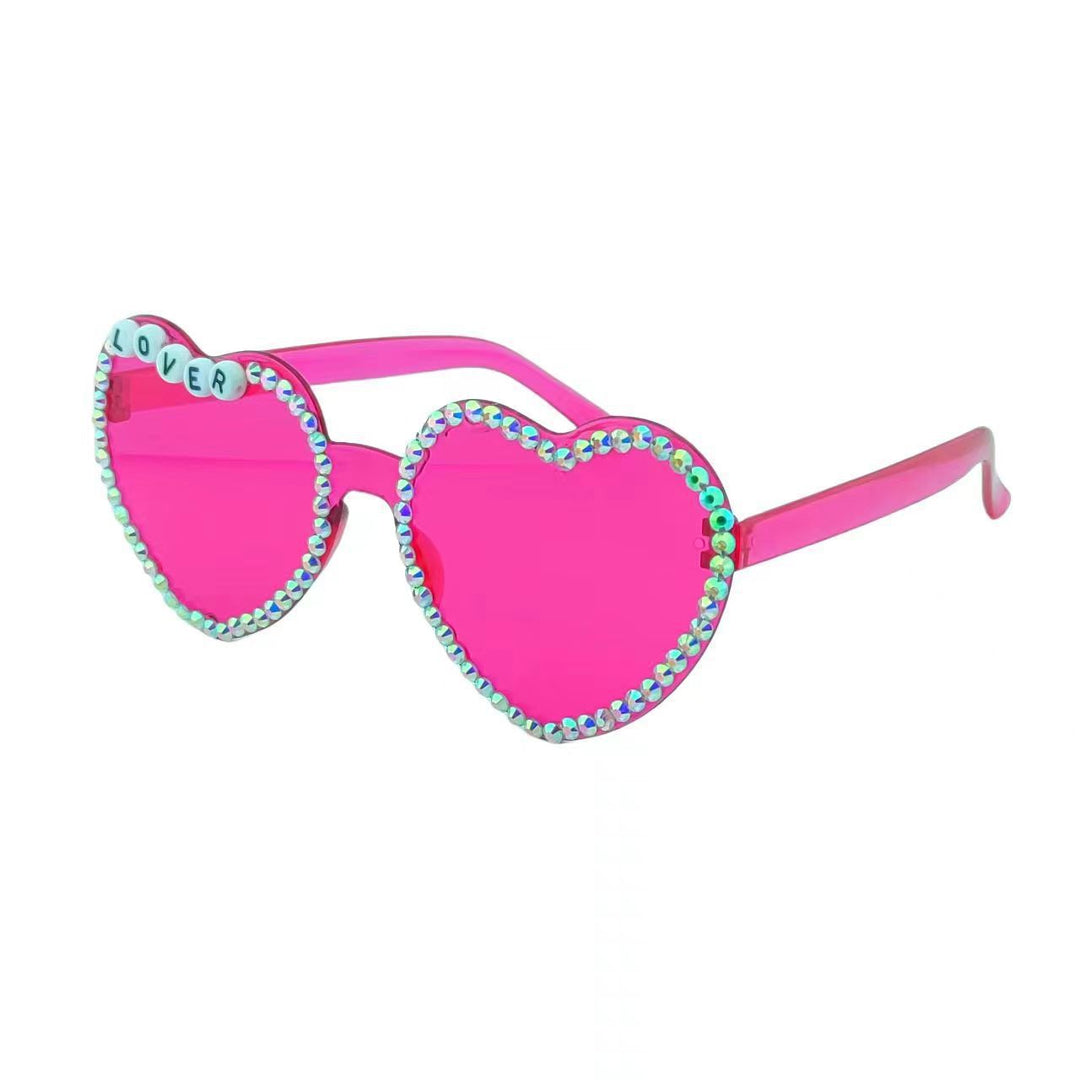 Herzförmige Modesonnenbrille Karnz