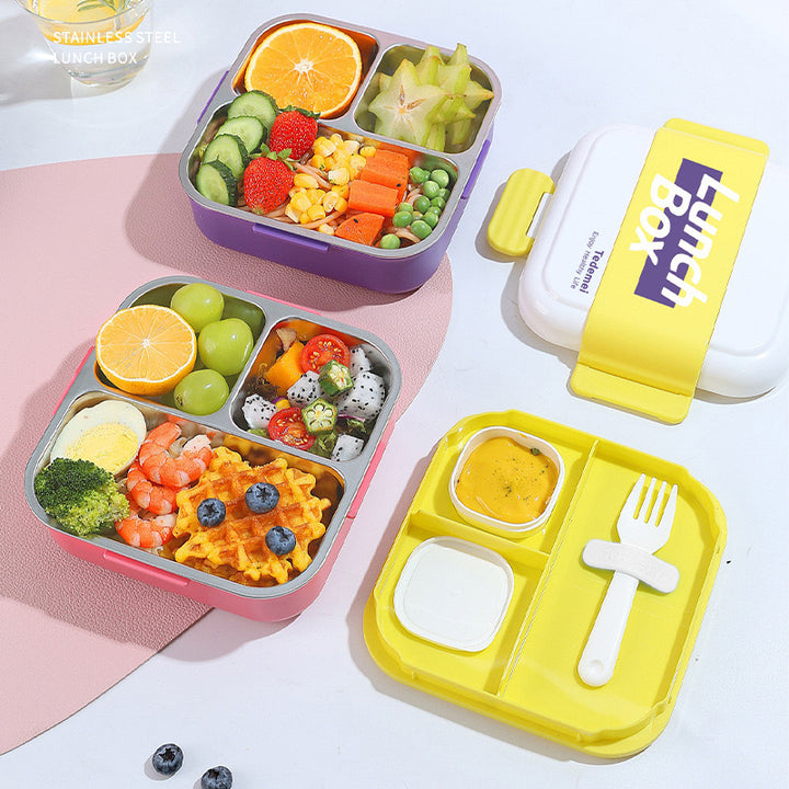 Mehrfach unterteilte stilvolle Lunchbox