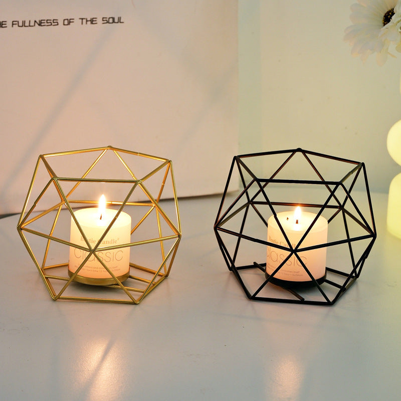 Geometrischer Kerzenhalter Karnz