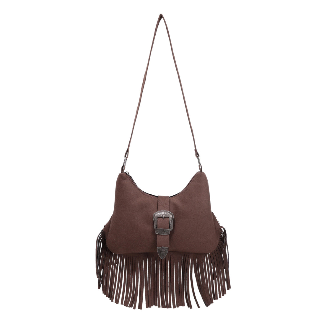 WoBohemian Fransen Hobo Tasche Karnz