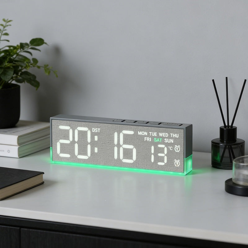 Digitaler Wecker mit Intelligenter Hygrometerfunktion Karnz