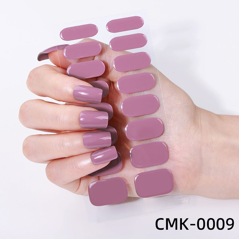 Glänzende Gel-Nagelüberzüge