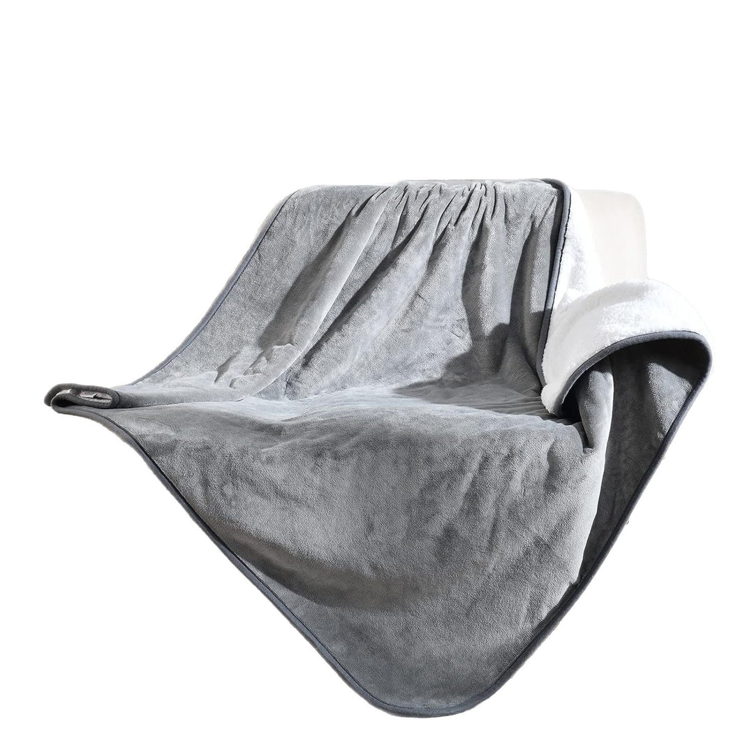 Ultra-Plush Sherpa gefütterte Decke Karnz