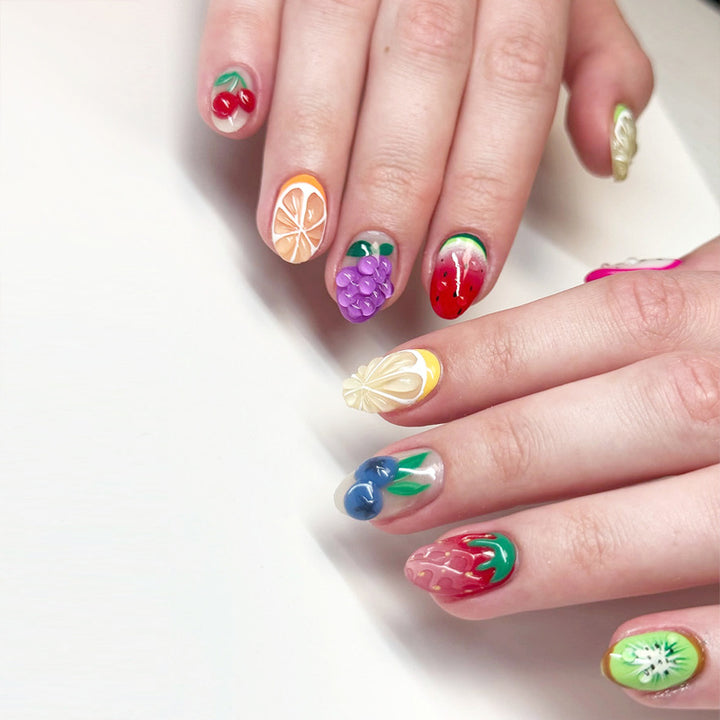Frucht-Themen Nagelkunst Set Karnz