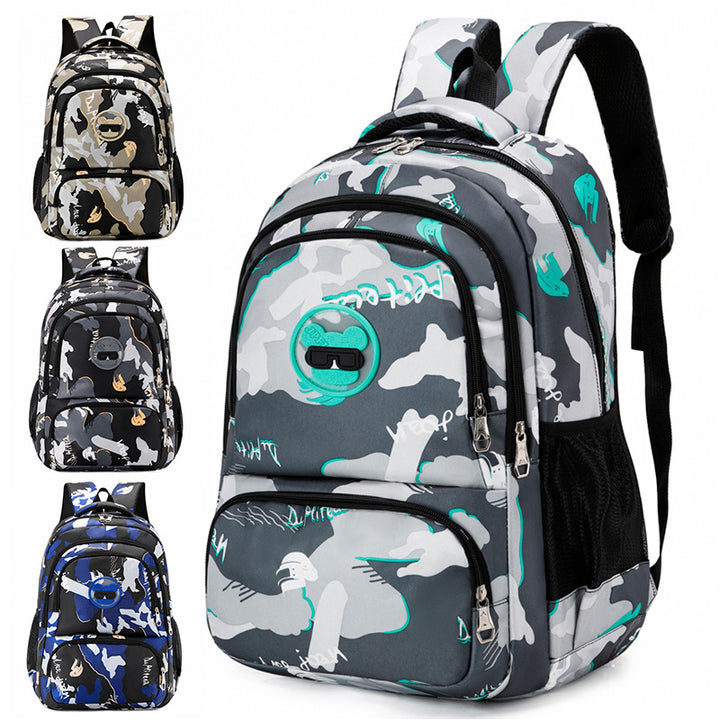 Trendige stilvolle Grafik Rucksack Karnz