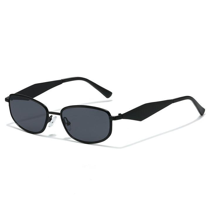 Avant-Garde Rechteckrahmen Sonnenbrille Karnz