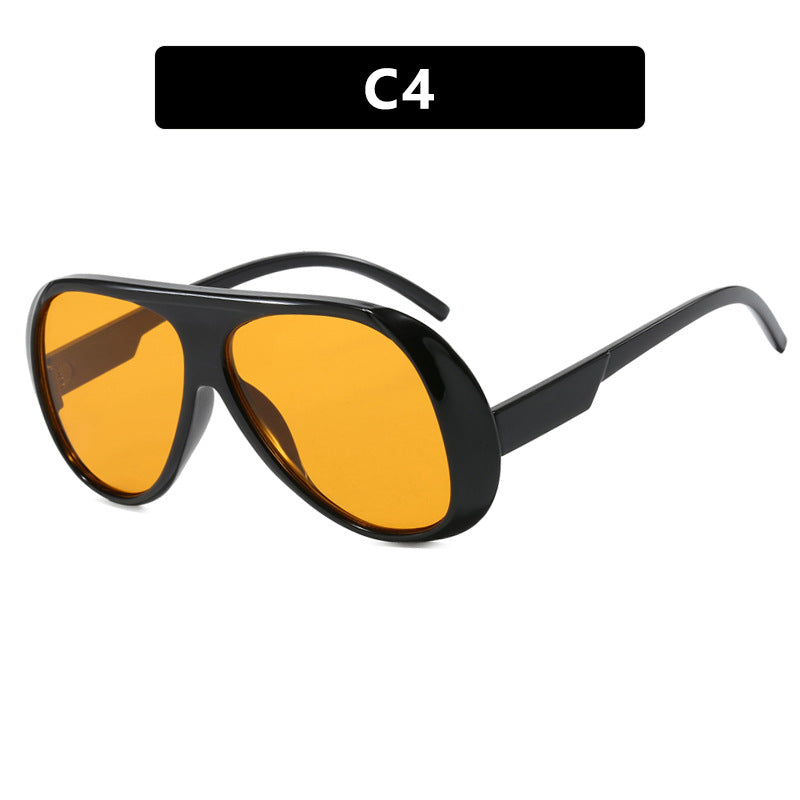 Damen sportliche Sonnenbrille im futuristischen Design Karnz