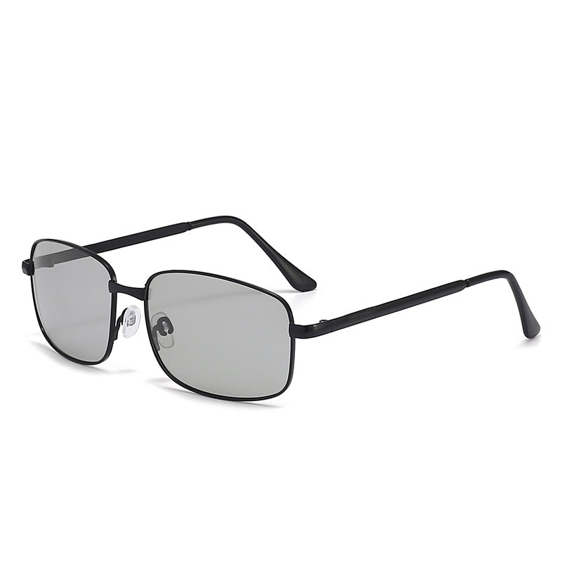 Herren modische Sonnenbrille mit hochwertigem Metallrahmen und UV-Schutz Karnz
