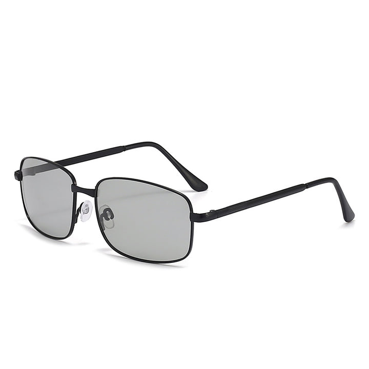 Herren modische Sonnenbrille mit hochwertigem Metallrahmen und UV-Schutz Karnz