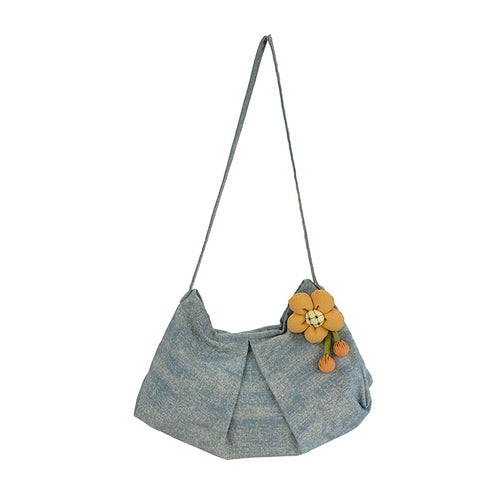 Stylische Blumenhandtasche