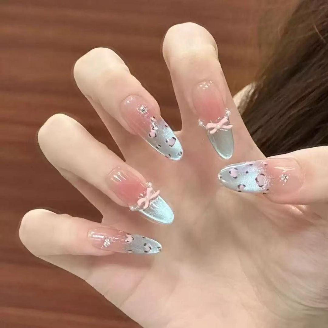 Kunstnägel mit Eleganter Ombre-Optik Karnz