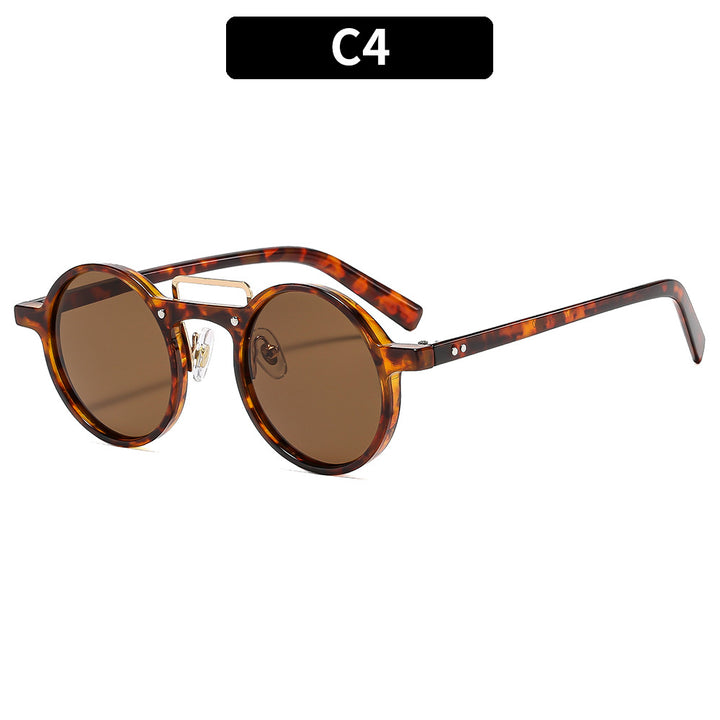 Runde Vintage Sonnenbrille