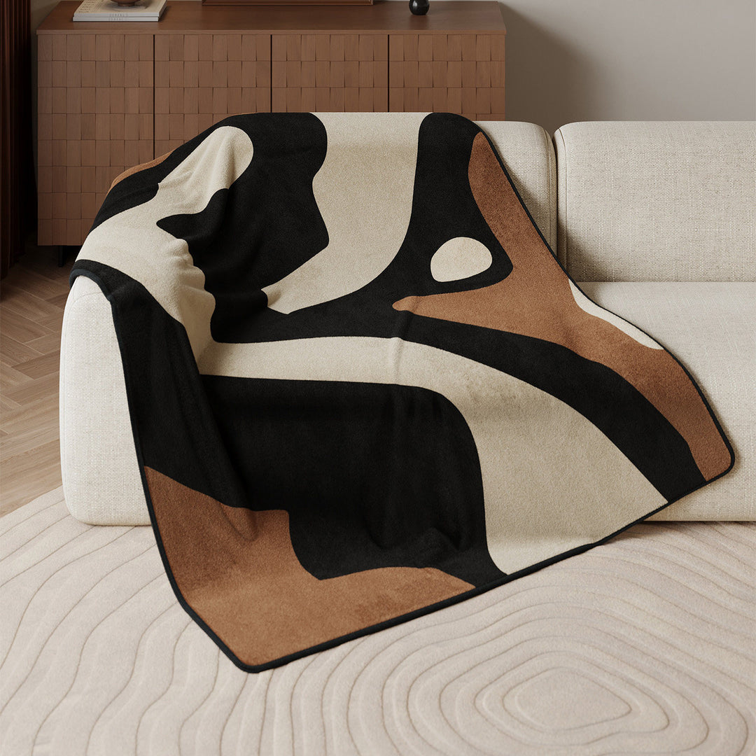 Dekorative Kuscheldecke