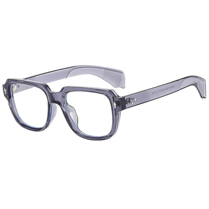 Damen Designer-Sonnenbrille im modernen eckigen Stil Karnz