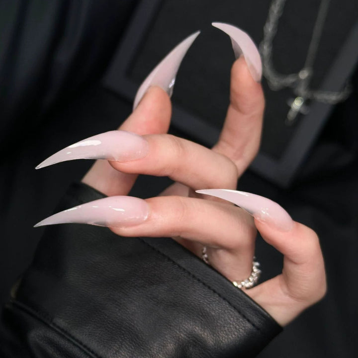 Elegante Stiletto Press-On Nagelverstärkungen