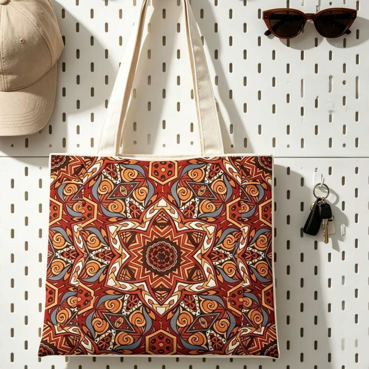 Künstlerische Bohemian Grafik Tragetasche