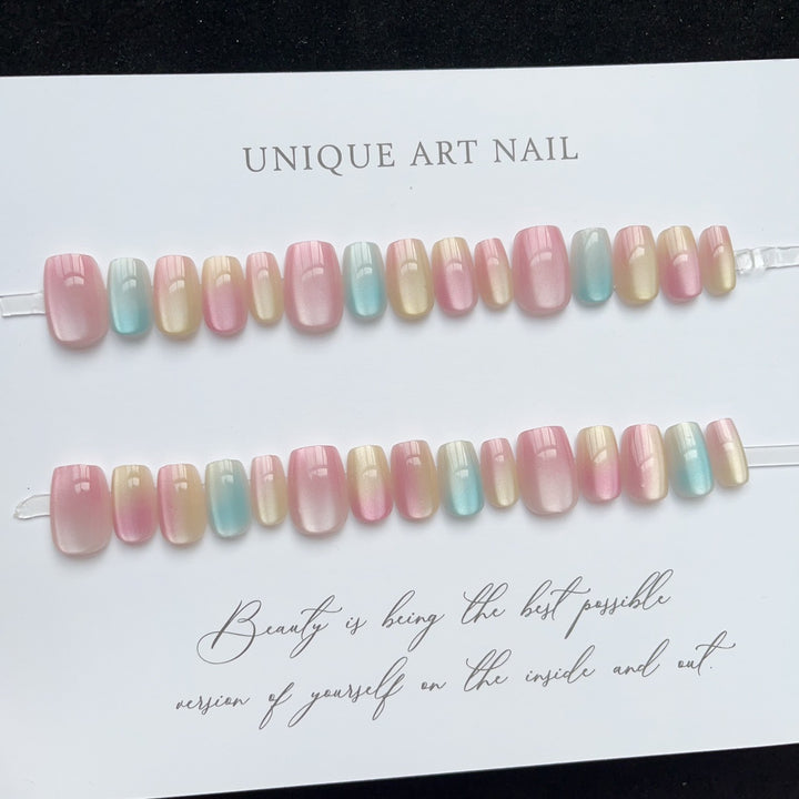 Ombre Gradient Press-On Nail Set Karnz