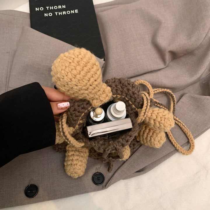 Niedlicher Plüsch-Schildkröten-Mini-Rucksack