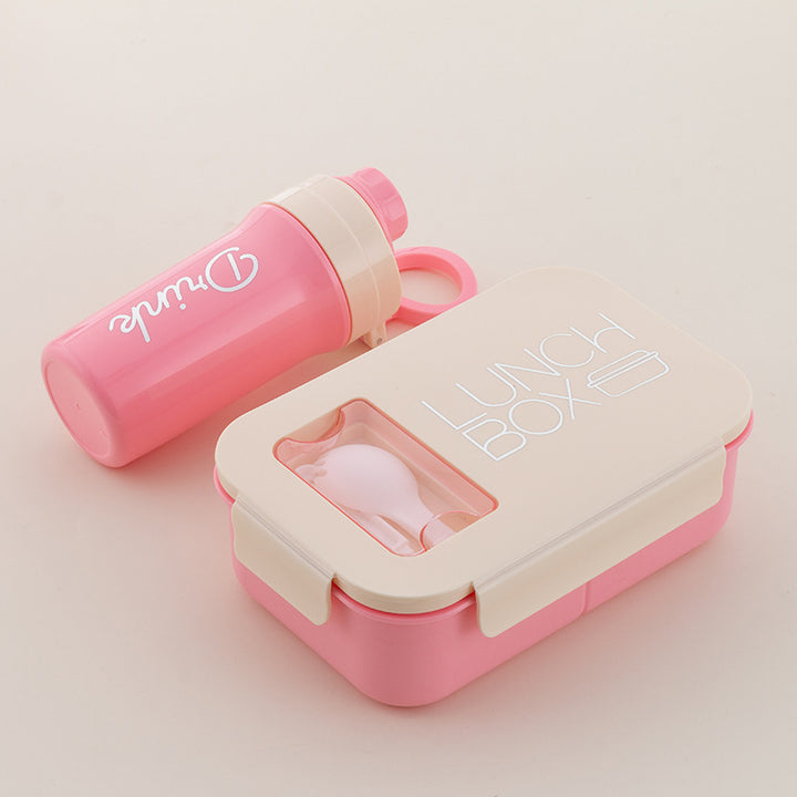 Stylische Lunchbox und Wasserflasche Set