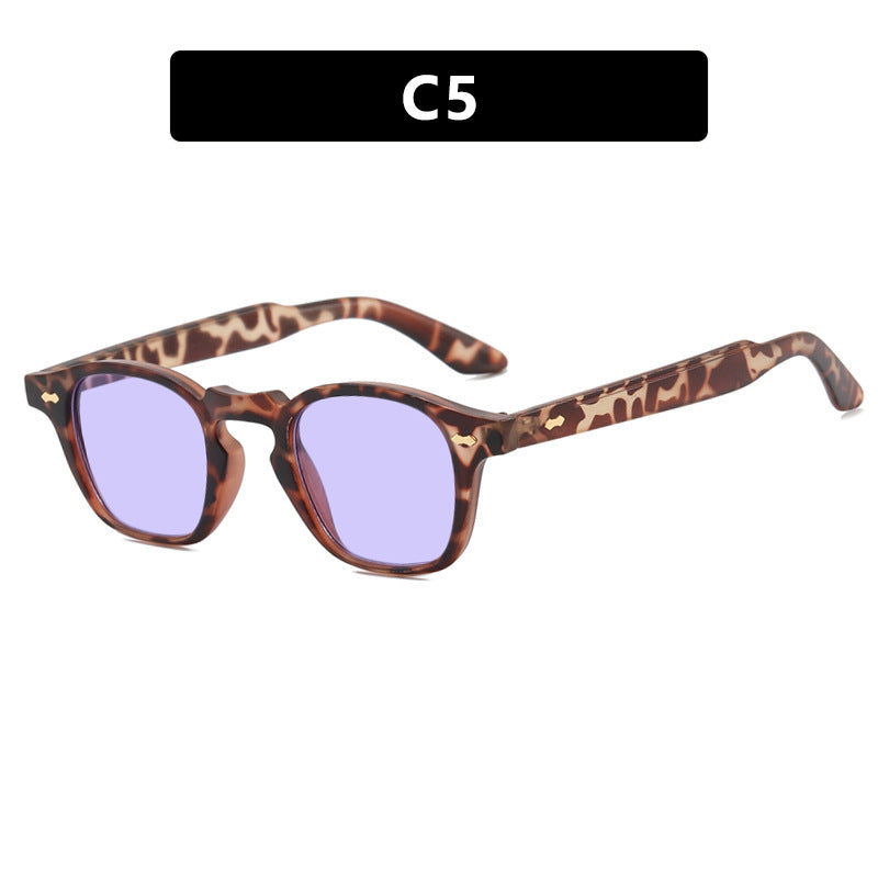 Damen geometrische Sonnenbrille mit schützendem UV-Filter und zeitgemäßem Design Karnz