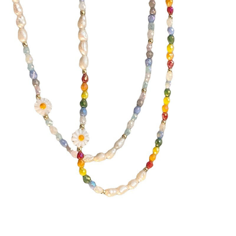 Elegante Perlenkette Karnz