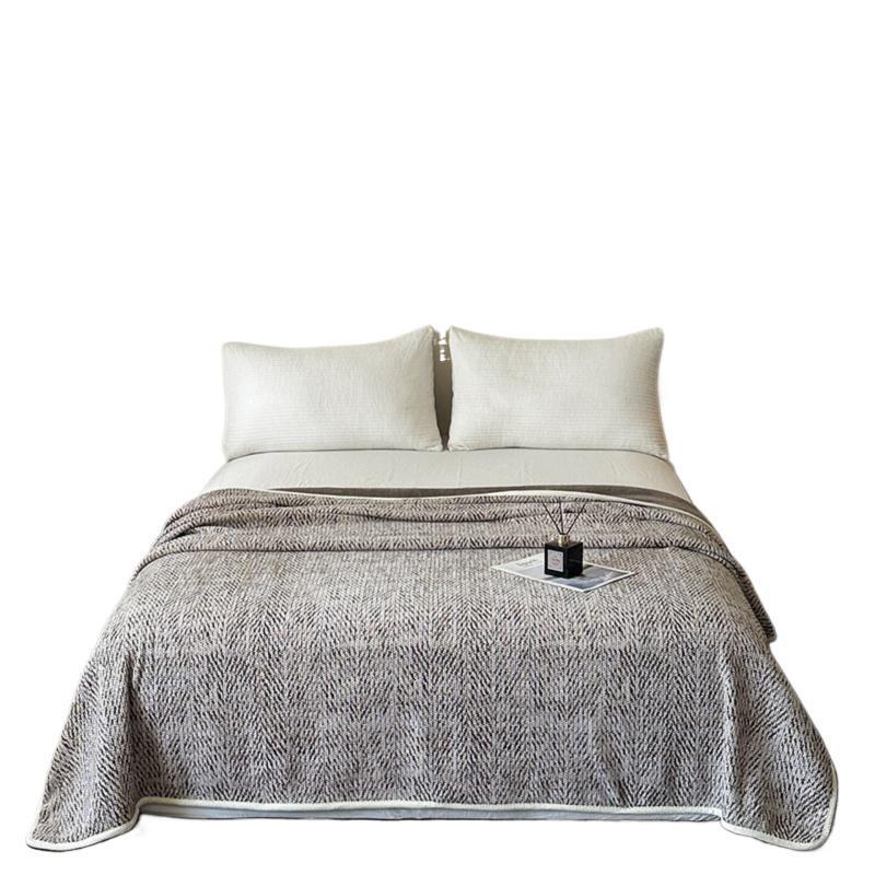 Texturiertes Strickfleece-Decke Karnz