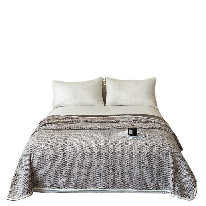 Texturiertes Strickfleece-Decke Karnz