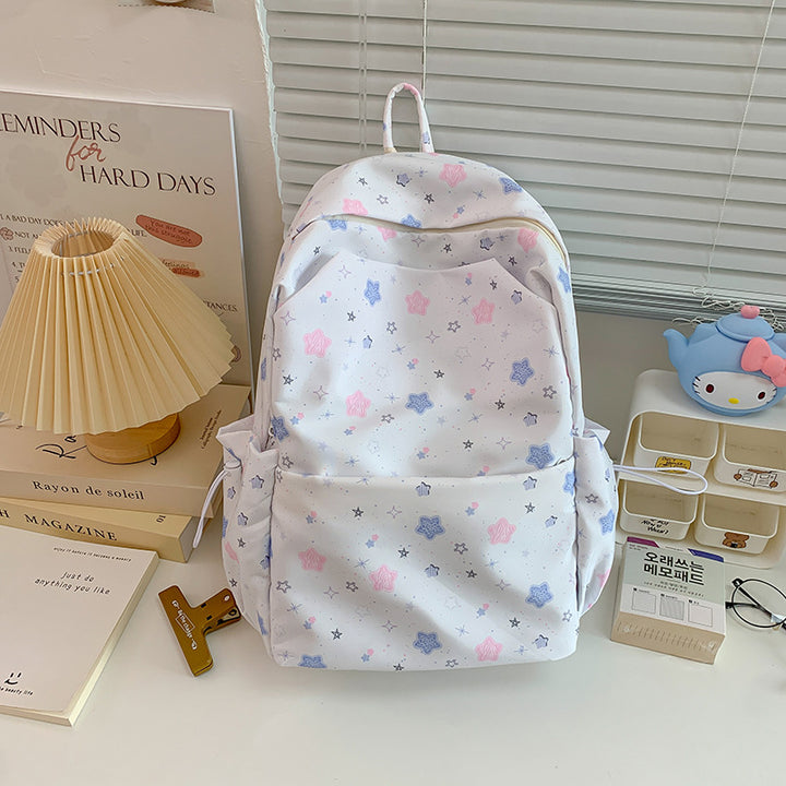 Verspielt Sternmuster-Rucksack