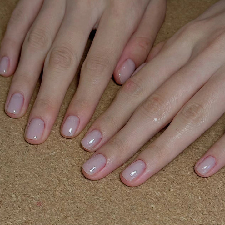 Glamouröses Press-On Nagelkunst-Set mit stylishen Edelstein-Akzenten Karnz