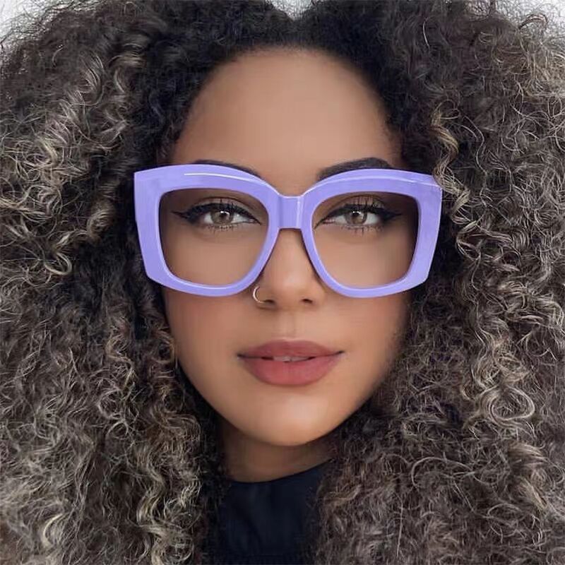 Damen Designer-Brille im modernen quadratischen Stil Karnz
