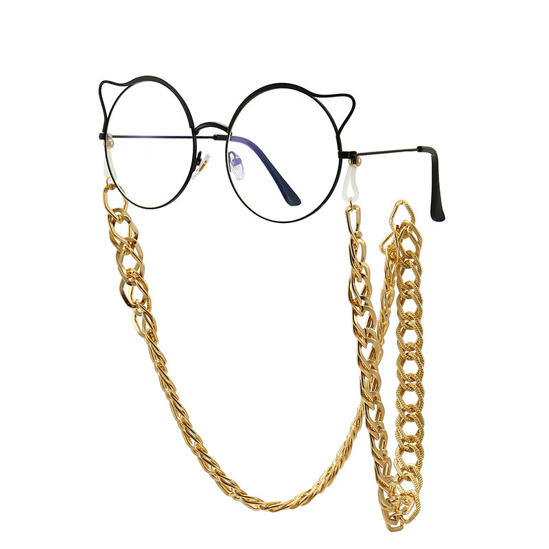 Kette-Detail Katzenaugenbrille Karnz