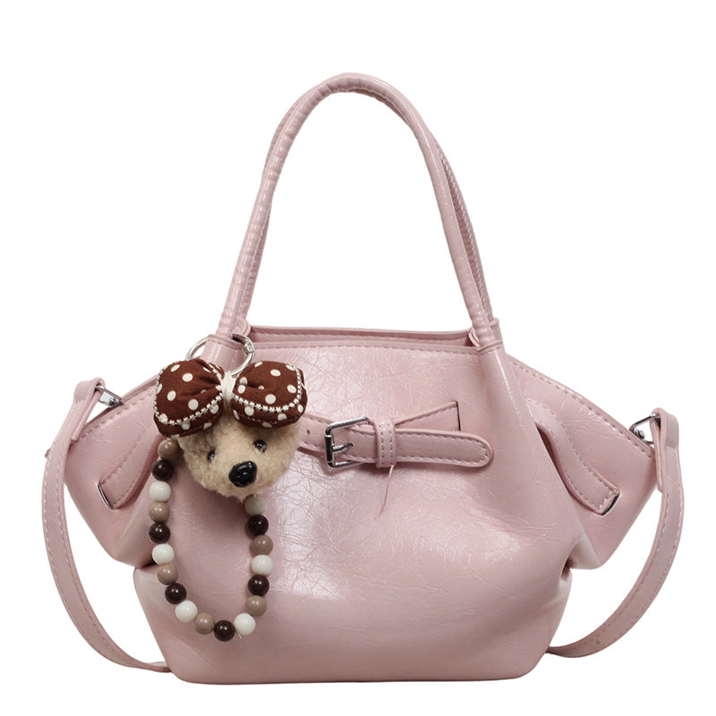 Chic Schleife Akzent Handtasche Karnz