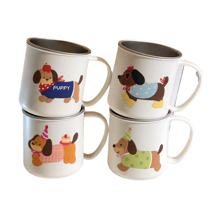 Keramiktasse mit Charmantem Hundemotiv Karnz