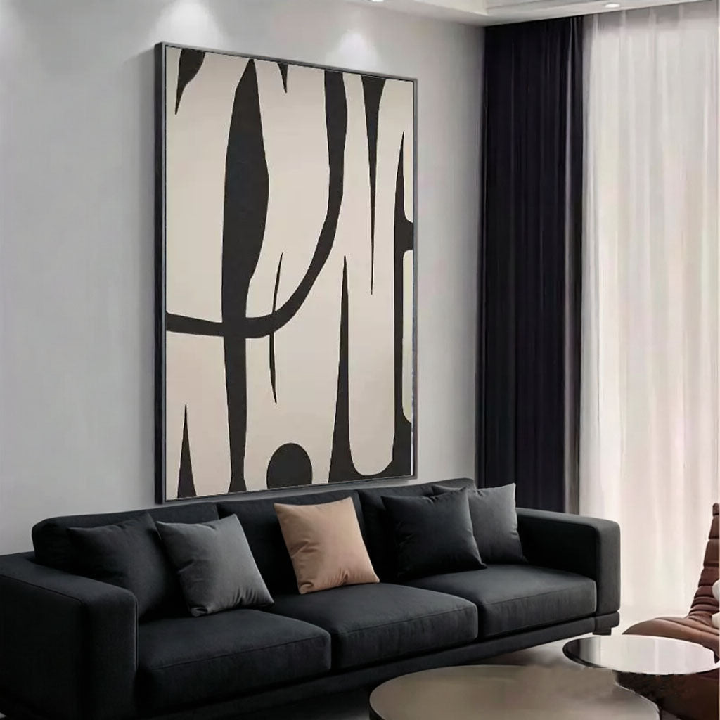 Abstrakte Geometrische Wandkunst Leinwand