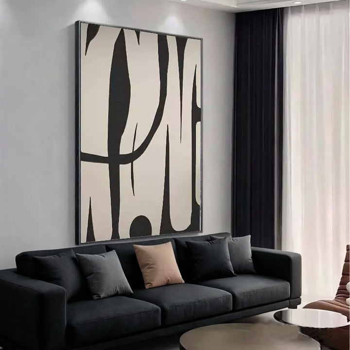 Abstrakte Geometrische Wandkunst Leinwand