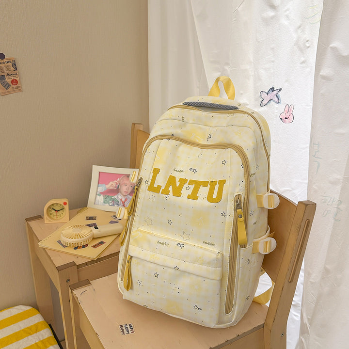 Verspielter Rucksack mit Mehrfachfächern Design Karnz
