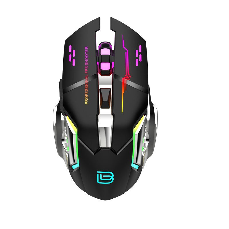 Gaming-Maus mit Hochpräzisem Sensor und Dynamischer Rgb-Beleuchtung Karnz