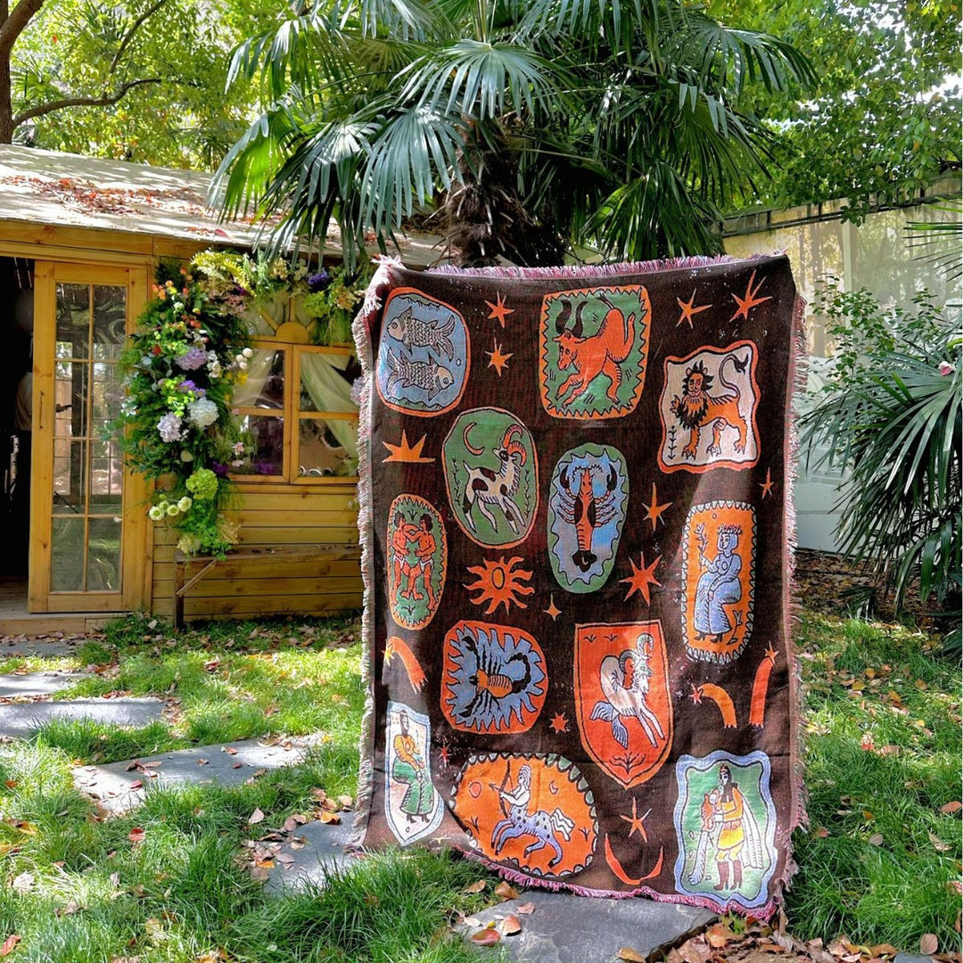 Dekorative Wurfdecke