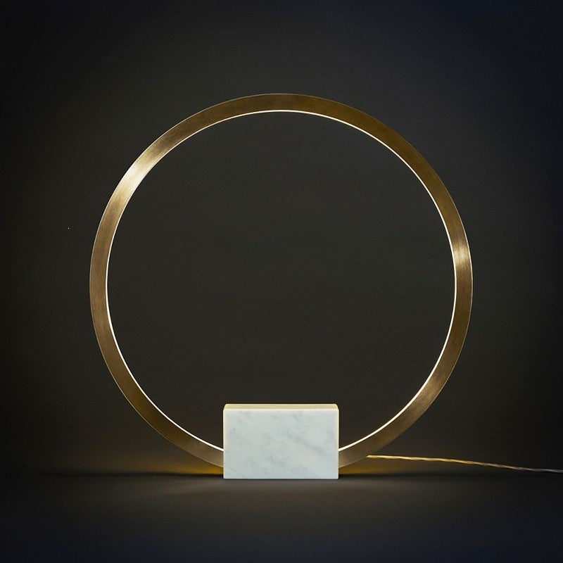 Moderne Zirkular Tischlampe