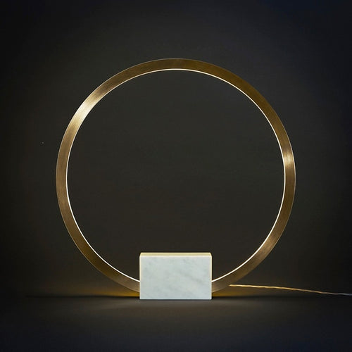 Moderne Zirkular Tischlampe