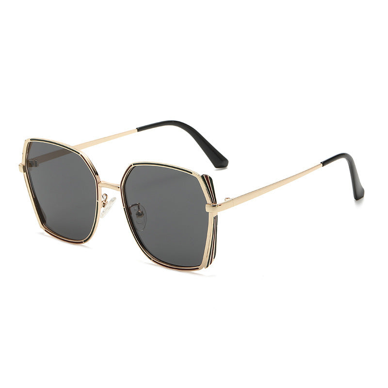 Damen große und elegante Sonnenbrille Karnz